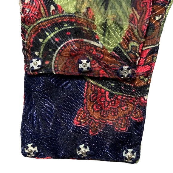 Vintage 90s Victoria’s Secret Paisley Teddy Size L - Picture 5 of 10